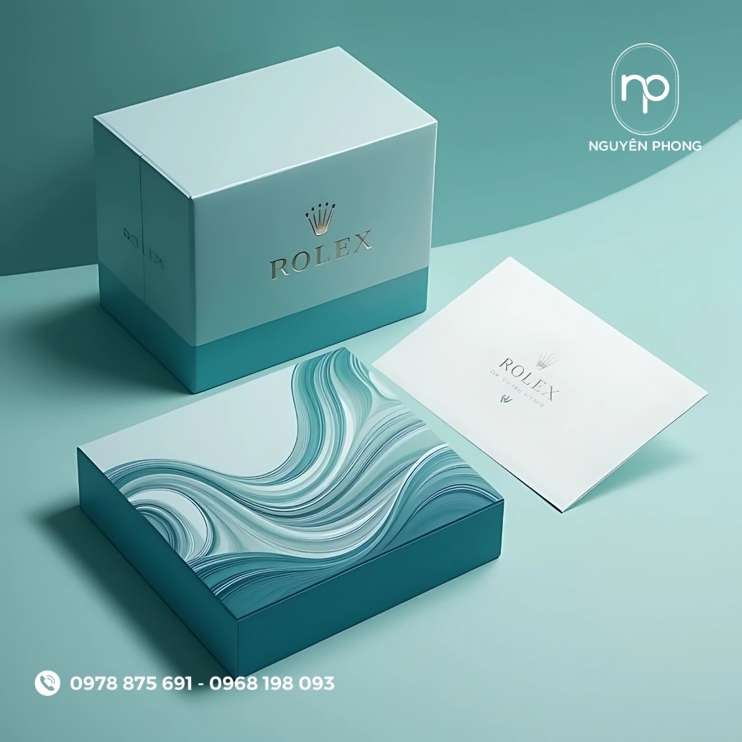 hộp in logo Rolex